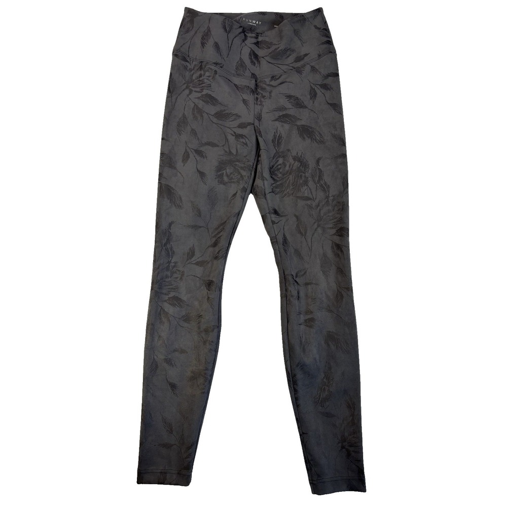 White House Black Market Women's 4 Runway Leggings‎ Vegan Suede Sexy Baddie